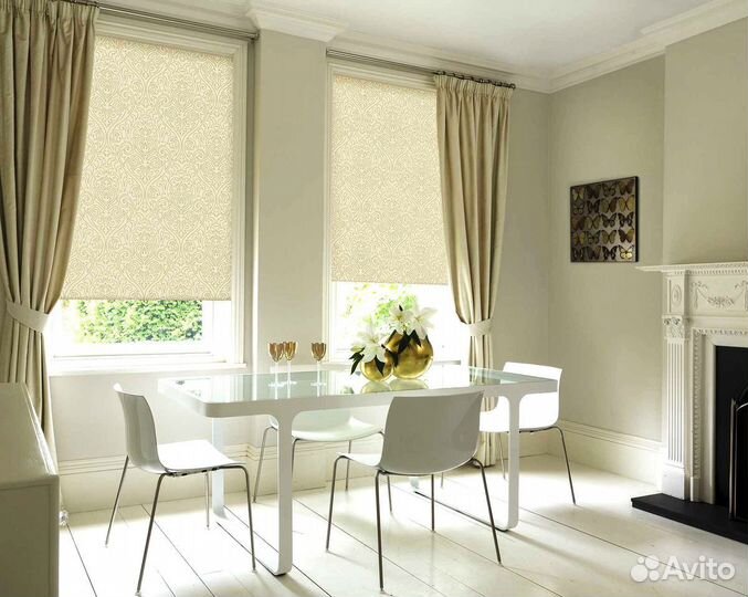 Рулонные шторые кассетные от производителя