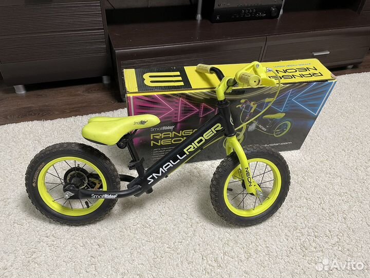 Беговел small rider Neon