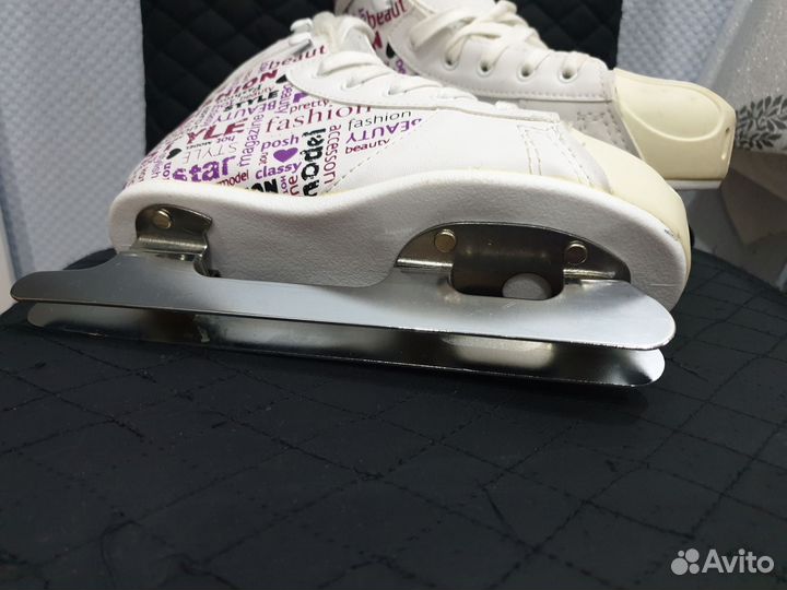 Коньки двухполозные размер 32