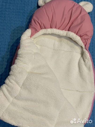 Конверт кокон на выписку