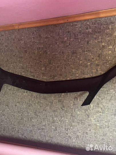 Дефлектор капота (евро крепеж) opel antara I 2006