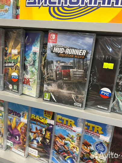 Mud Runner American Wilds a Spintires Game switch