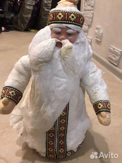 Ватный дед мороз СССР