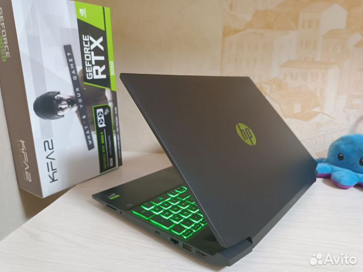 Игровой ноутбук 15.6 HP Pavilion Gaming 15