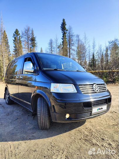Volkswagen Multivan 2.5 МТ, 2007, 290 000 км