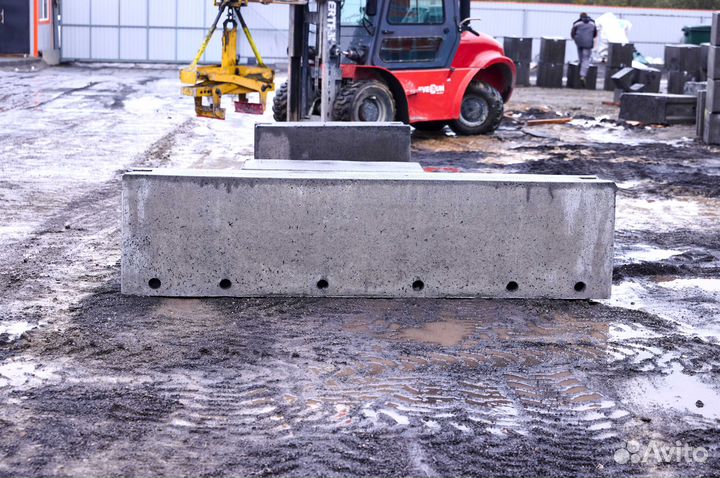 Бетонные блоки. Фундаментные блоки