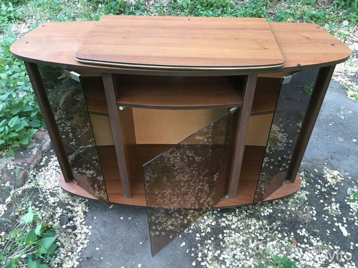 Тумба с вращ. столеш. большая 116х75х43см, раритет