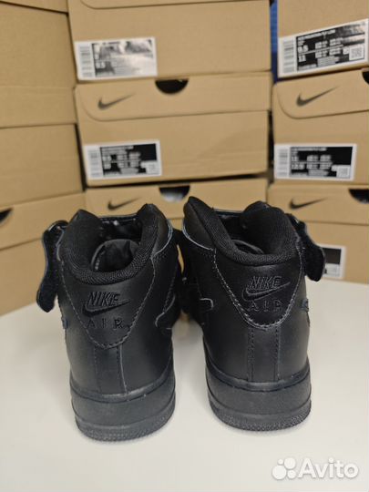 Кроссовки Nike Air force 1 черные