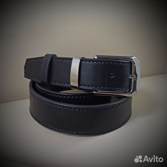 Кожанный ремень ручной работы
