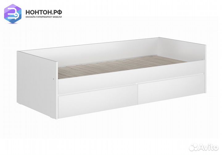 Кровать раздвижная Кастор белая