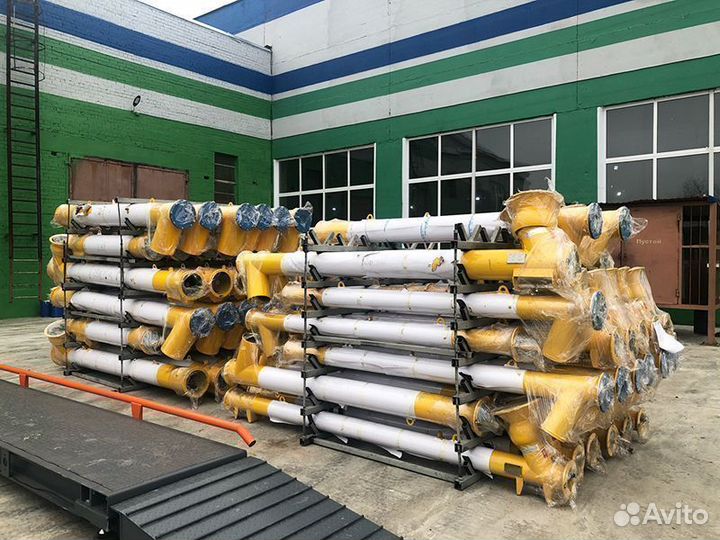 Шнек для цемента 219 мм, 10 метров