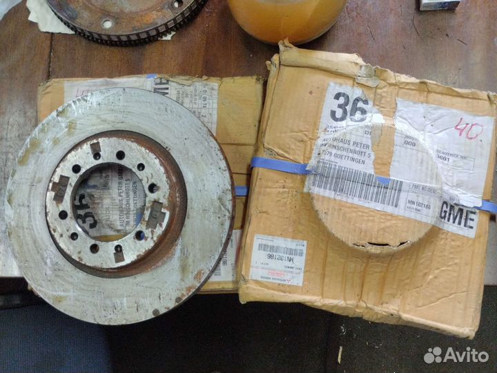 Диски тормозные передние Mitsubishi L200