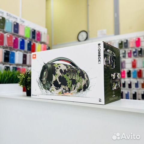 Портативная колонка JBL Boombox 3 хаки