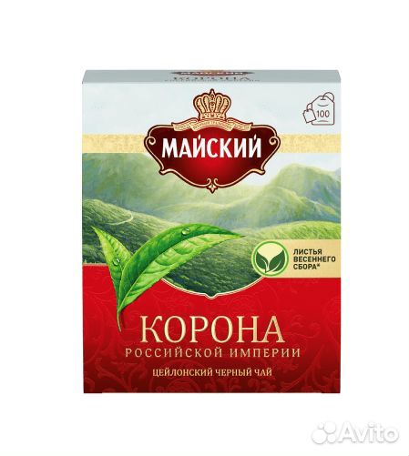 Чай Майский Корона Российской Империи 100 п (опт)