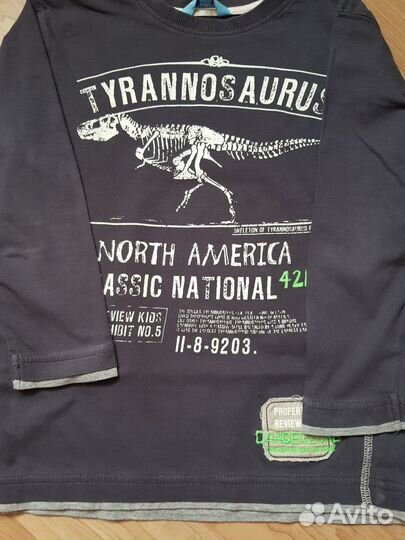 Лонгсливы 3 шт. Германия р.122