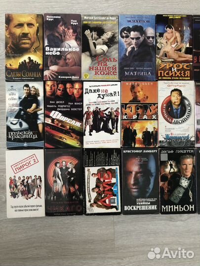 Видеофильмы и dvd диски с муз. хитами