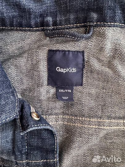 Джинсовая куртка Gap на 8-10 лет