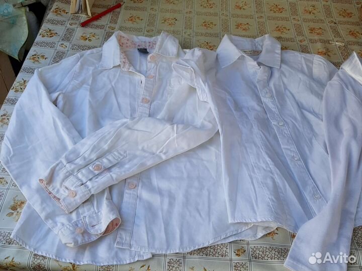 Школьная форма для девочки пакетом 128см