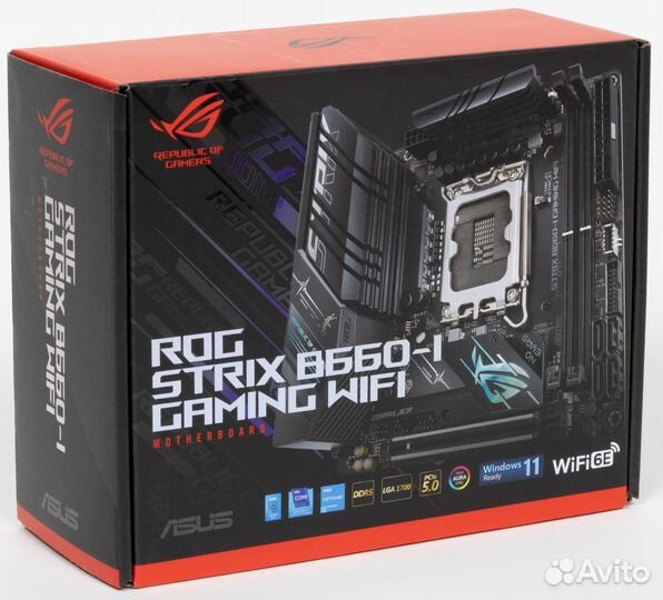 Компьютер Asus ROG B660-I i5-12500 DDR5 1660Super