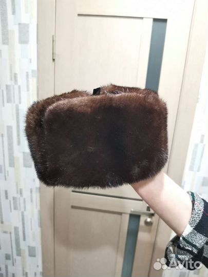 Шапка норка от фабрики белка