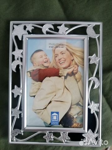 Фоторамка металлическая 10х15 см