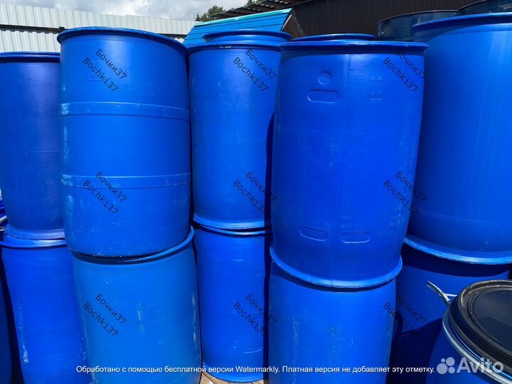 Бочка пластиковая 227л