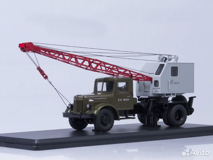 Маз 200 Кран К-51 1959 СССР SSM 1:43 SSM1164