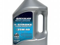 Масло Quicksilver 4-т 25W40 (4л) (8M0086224)