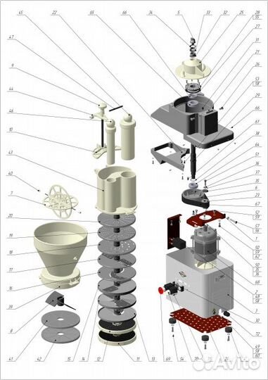 Машина для переработки овощей мпо-1-03