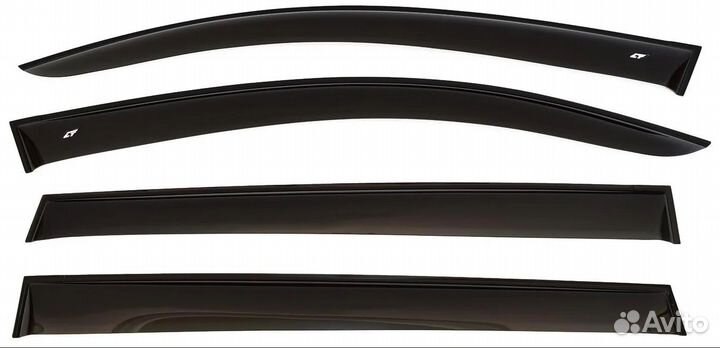 Дефлекторы окон (ветровики) Chevrolet Rezzo