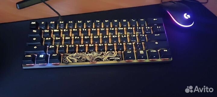 Механическая клавиатура xyperX alloy origins 60