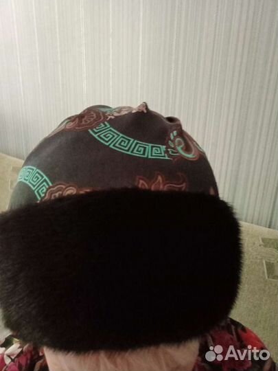 Шапка женская,облицовка норка