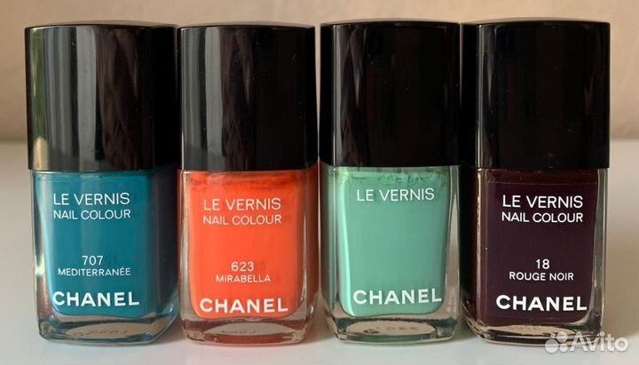 Лак для ногтей chanel и dior
