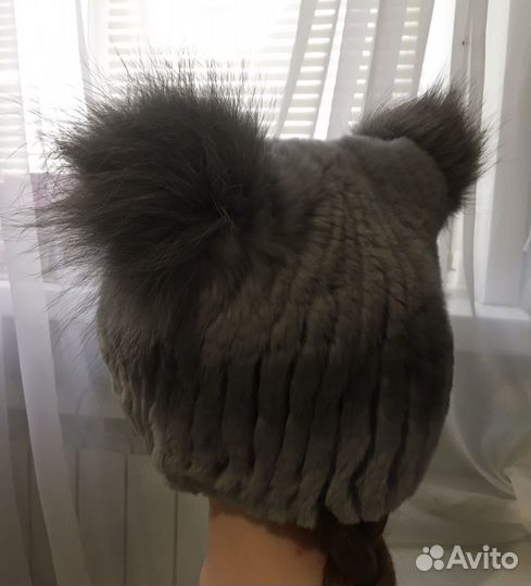 Шапка детская меховая зимняя 50-54