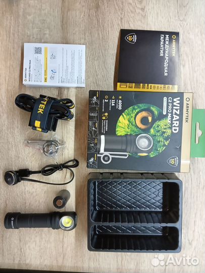 Фонарь armytek wizard c2 pro max magnet usb