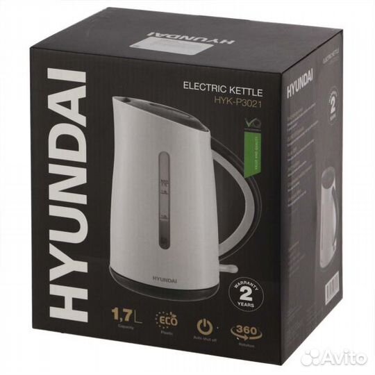 Новый чайник Hyundai HYK-P3021
