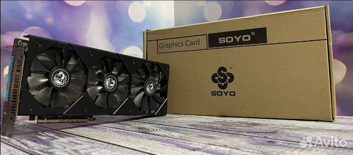 RX 5700XT Soyo 3x Fan 8Gb