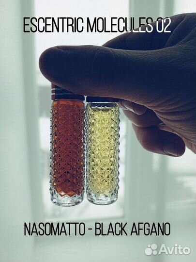 Духи Molecules 02 и Black Afgano