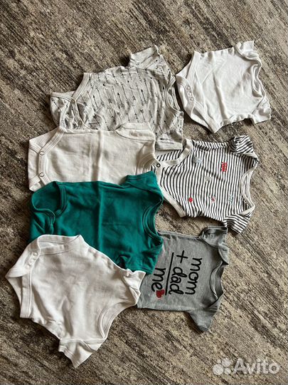 Вещи от 0 до 6 месяцев