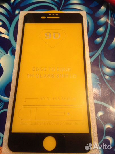 Защитное стекло на iPhone 8 plus