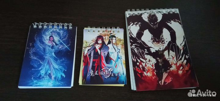 Аниме блокноты