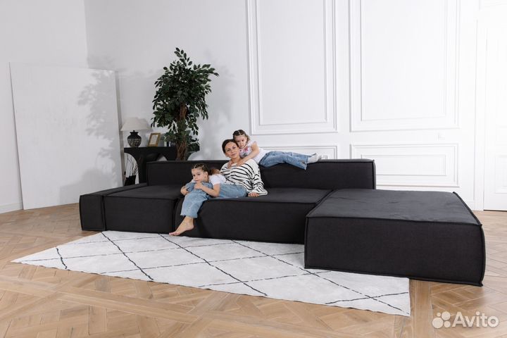 Диван со спальным местом 4400х1800 мм