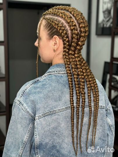Плетение кос с канекалоном