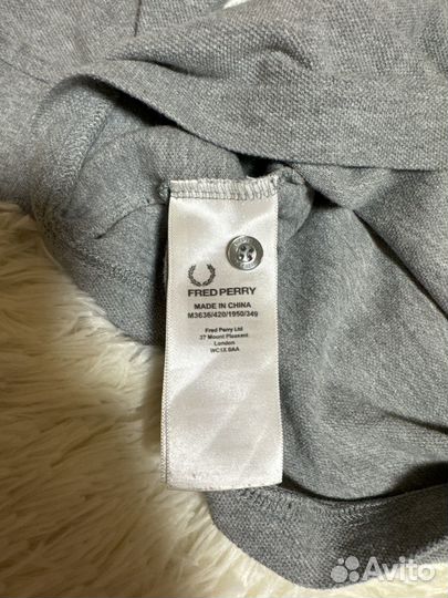 Лонгслив fred perry оригинал