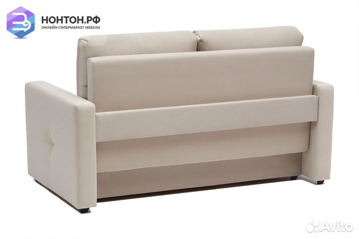 Диван шагающая еврокнижка Вита бежевый