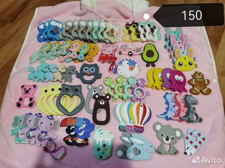 Силиконовые грызунки