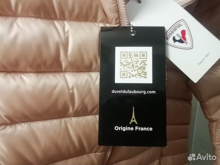 Пуховик новый женск топ-бренд Rossignol(Франция) X