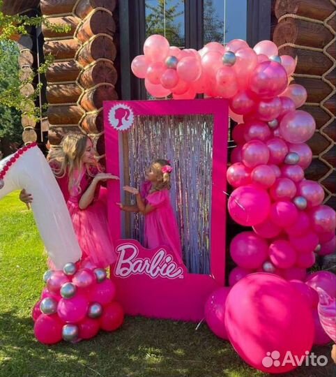 Коробка Барби для фотосессии
