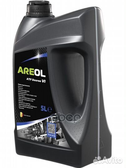 Areol ATF D VI (5L) масло трансм.для АКПП крас