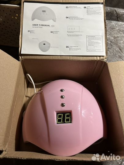 Уф лампа для ногтей